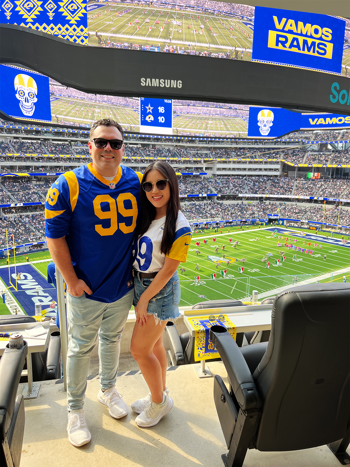 The Rams VIP Experience at Sofi Stadium • Cold Brew Vibes