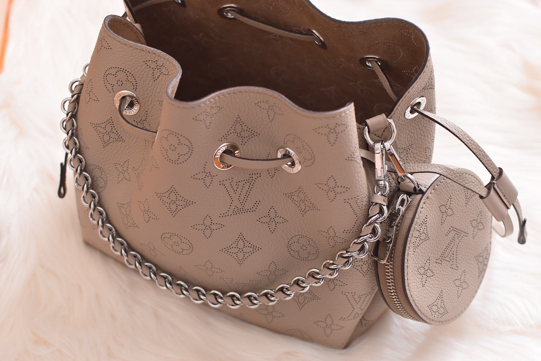 Louis Vuitton Mahina Bella Bucket Bag