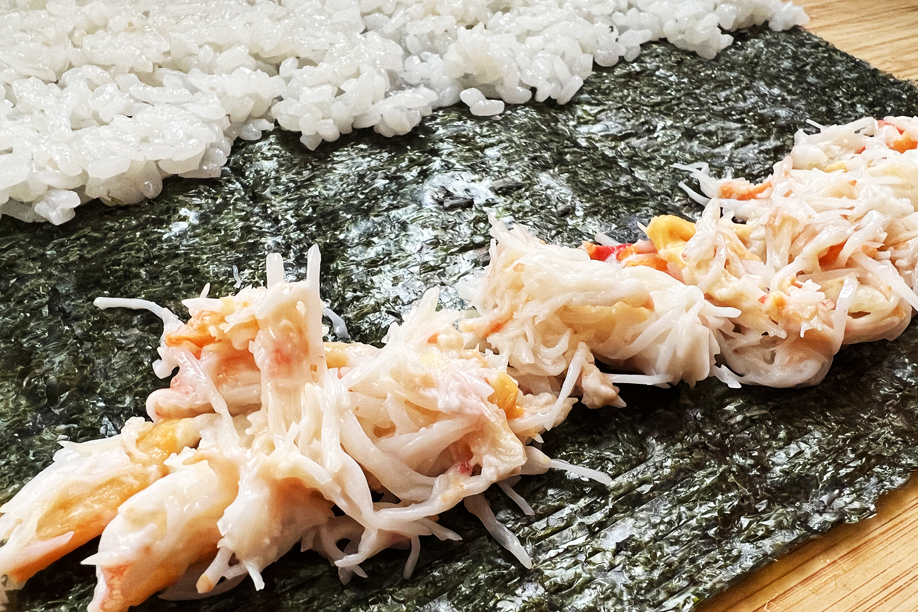 Crab Handroll