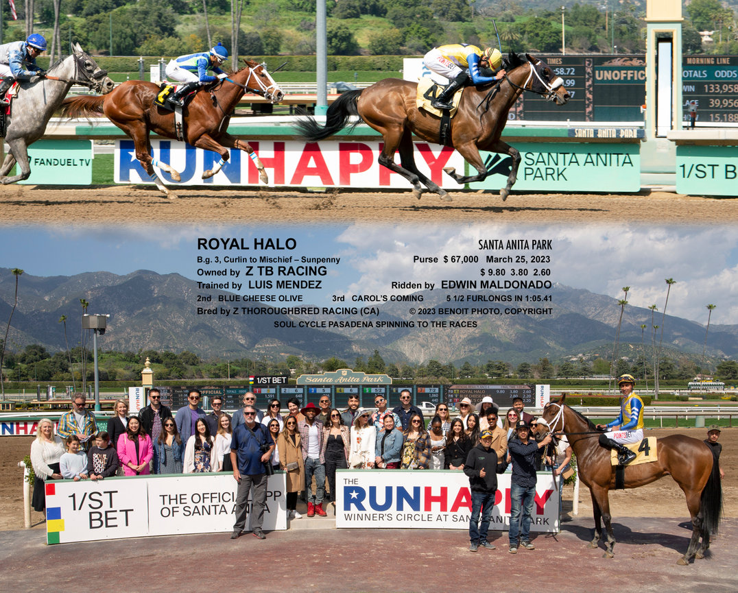 Santa Anita Wall Calendar 2025