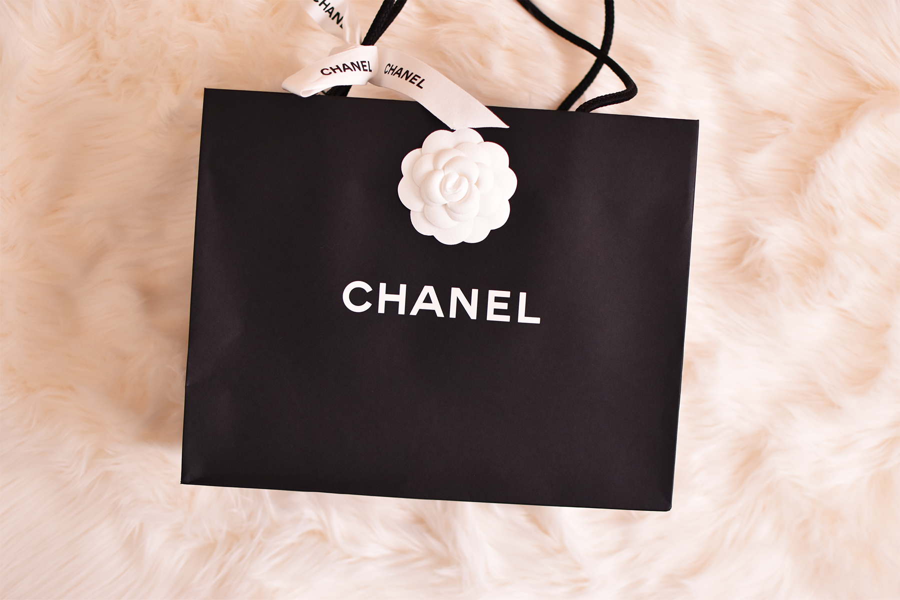 chanel paper bag