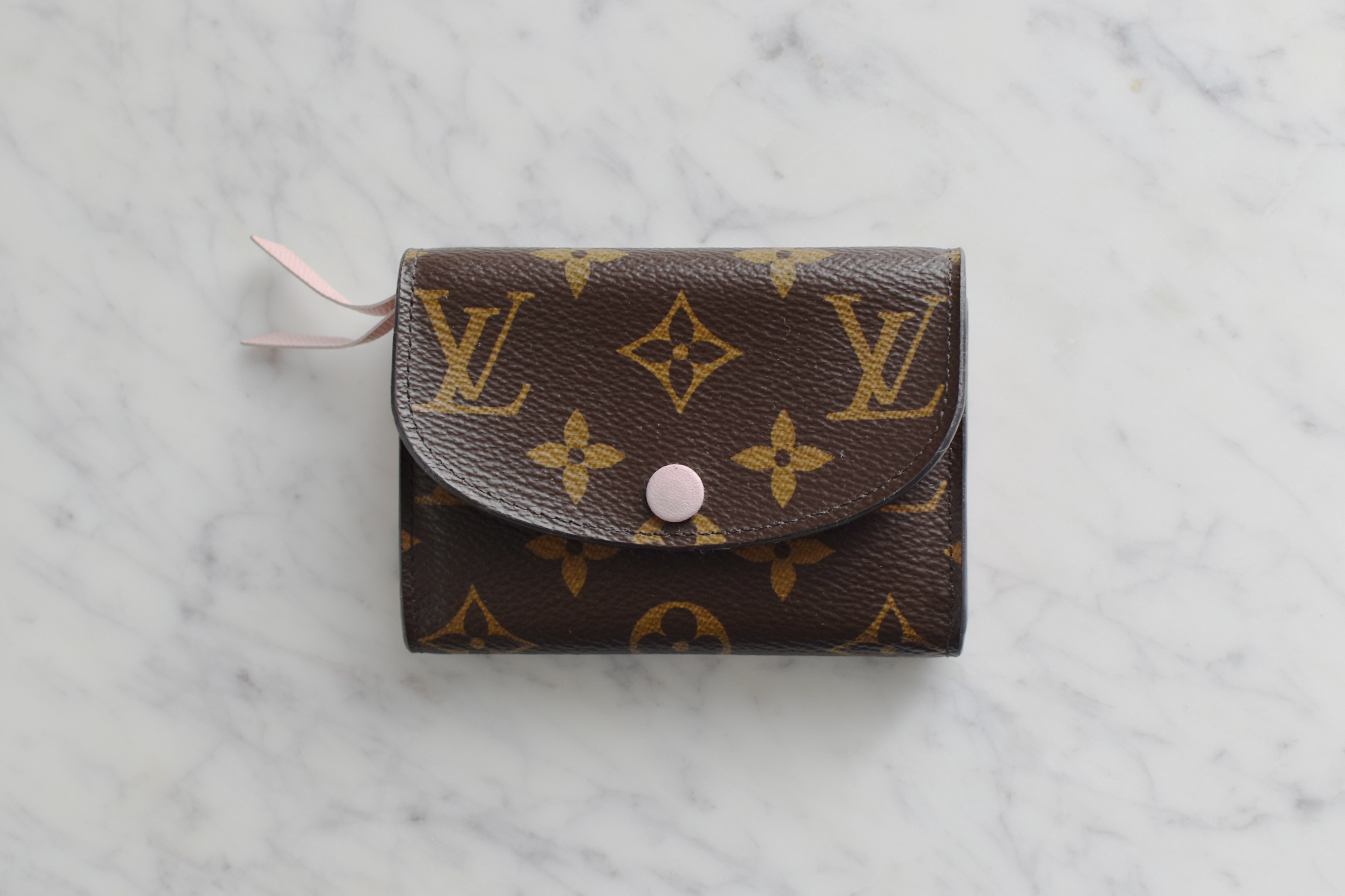 Monogram Canvas & Leather Rosalie Coin Purse for Women