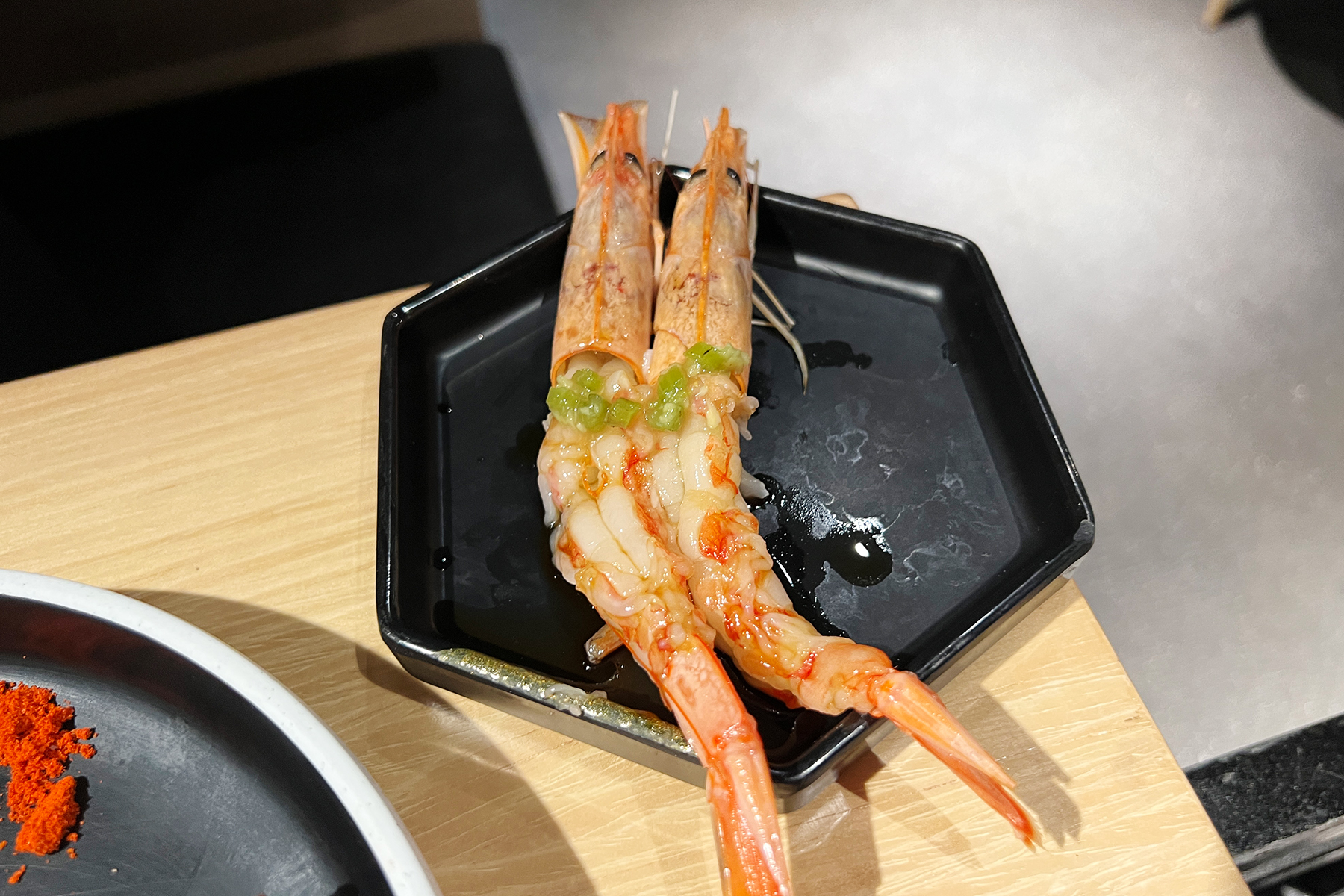 Mikiya Wagyu Shabu House - sweet shrimp