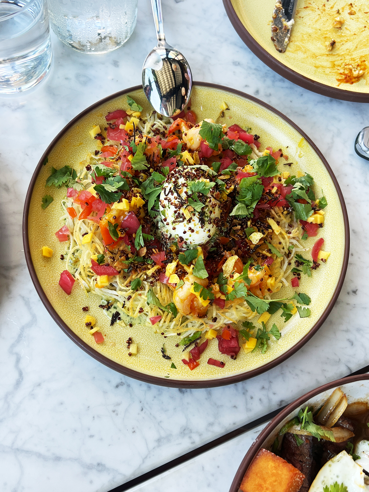 Cabra Restaurant Los Angeles | Shrimp Hash Pancake