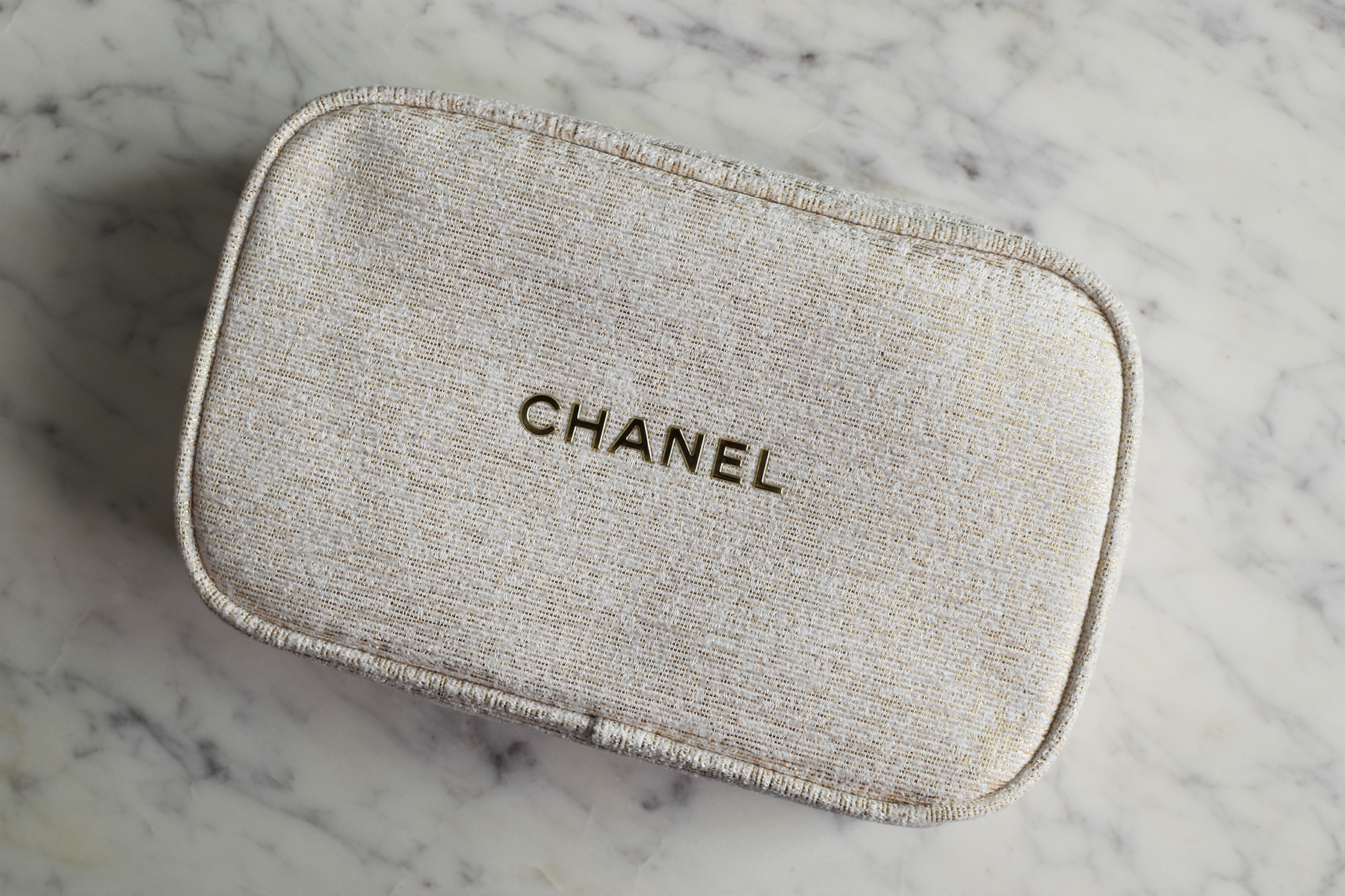 chanel gift set with pouch