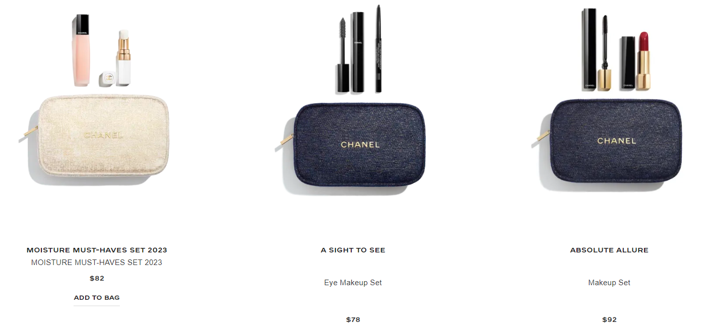 CHANEL, Makeup, Chanel Gift Set Moisture Must Haves