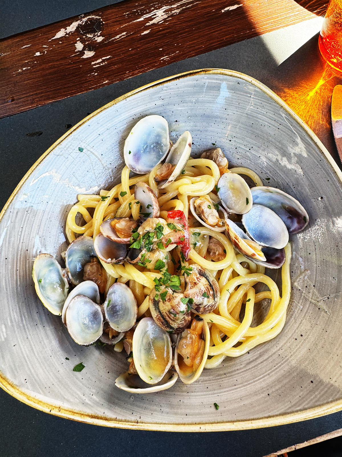 osteria toscanelli clam pasta