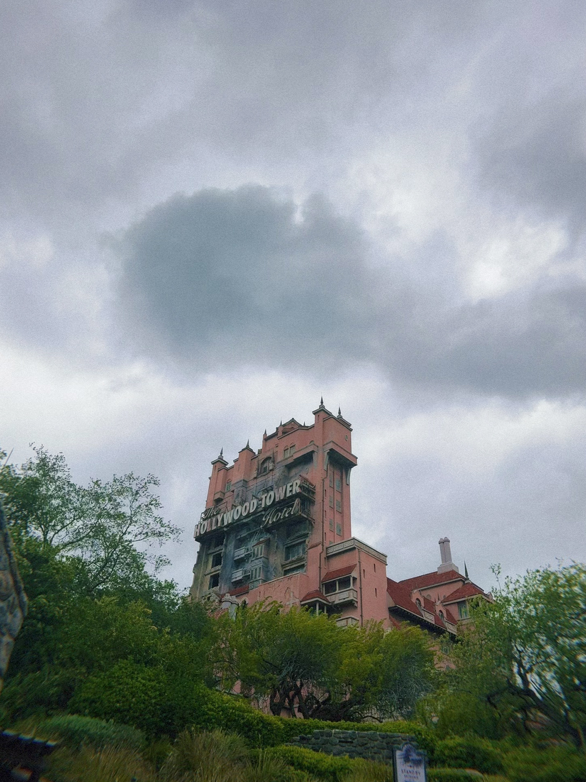 Disney's Hollywood Studios tower of terror 