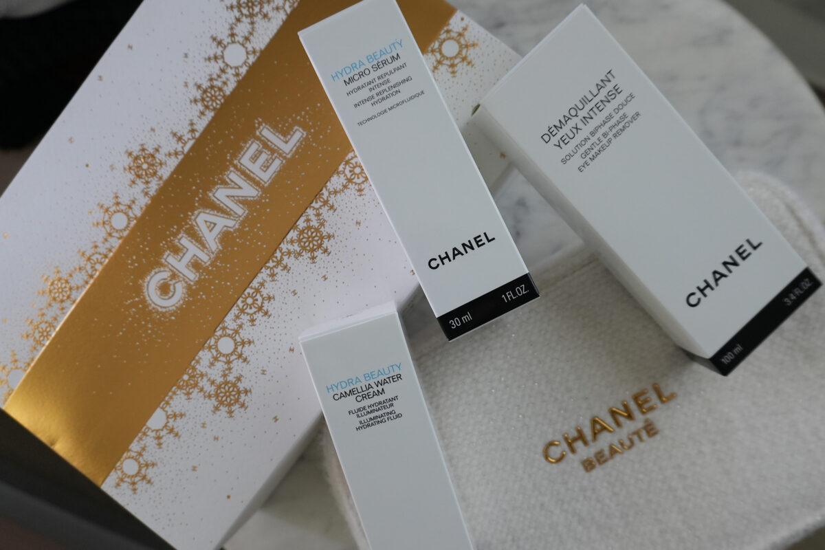 Kay Chanel Chanel Beauty Holiday Gift Set 2024 • Cold Brew Vibes • Los Angeles ...