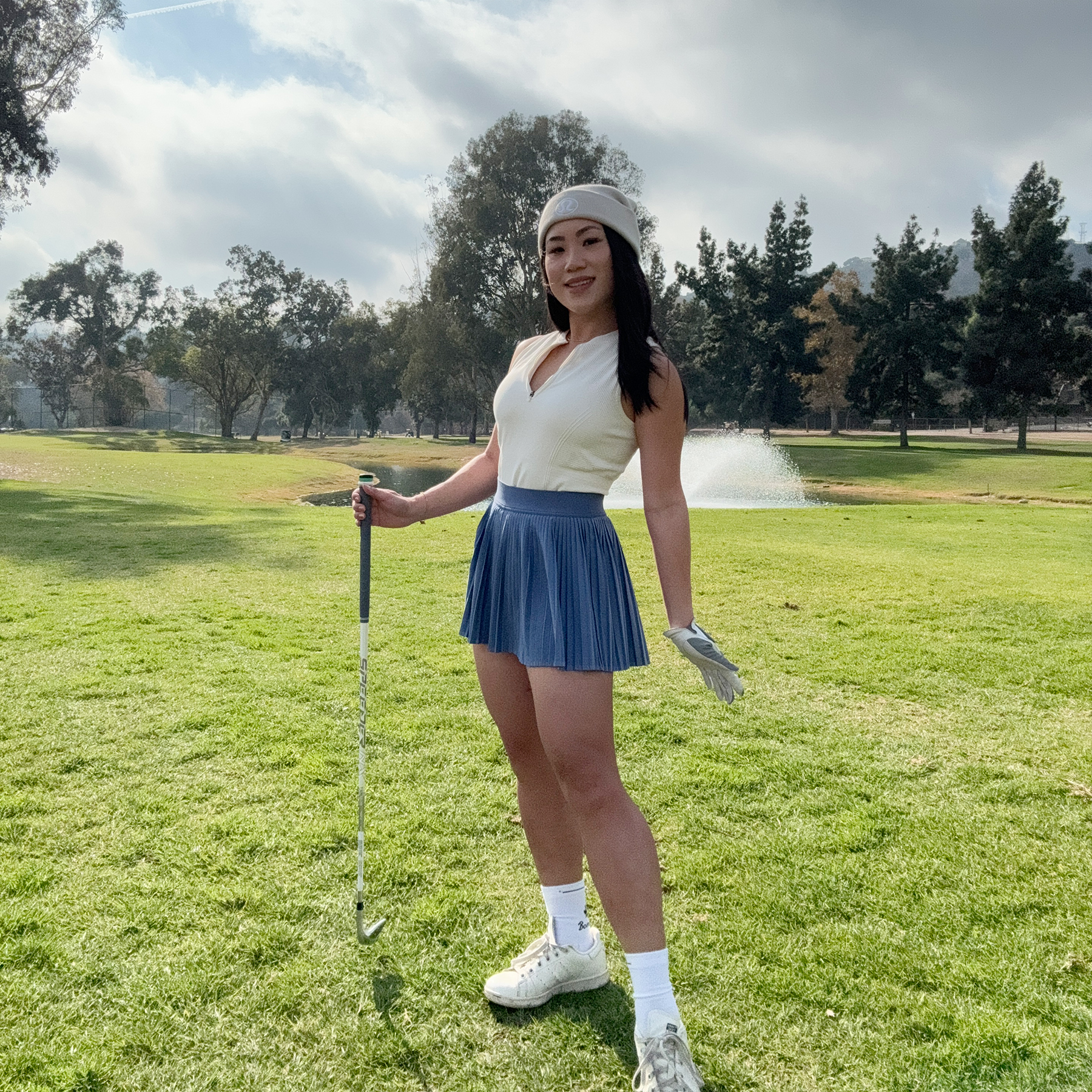 fore-te golf stella tank lululemon skirt