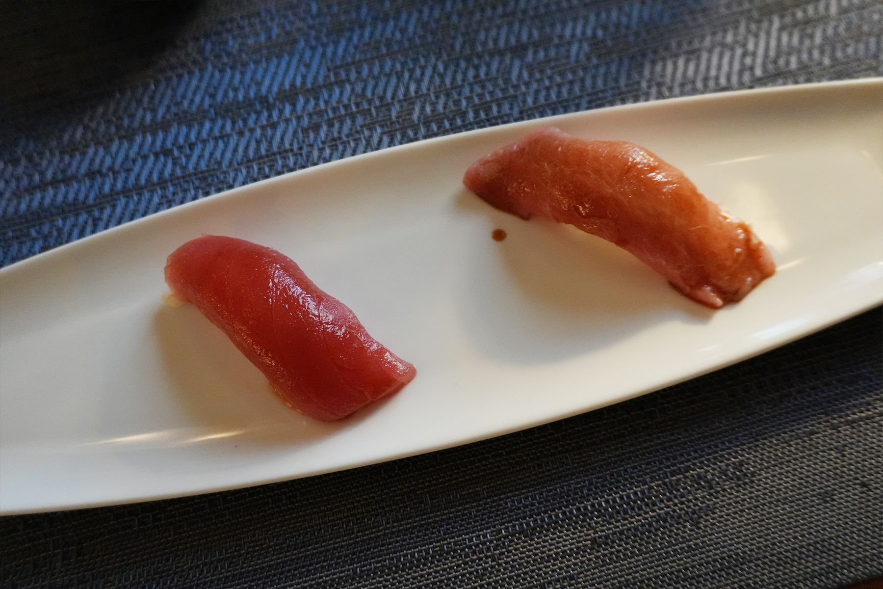 Tuna and Ootoro Nigiri