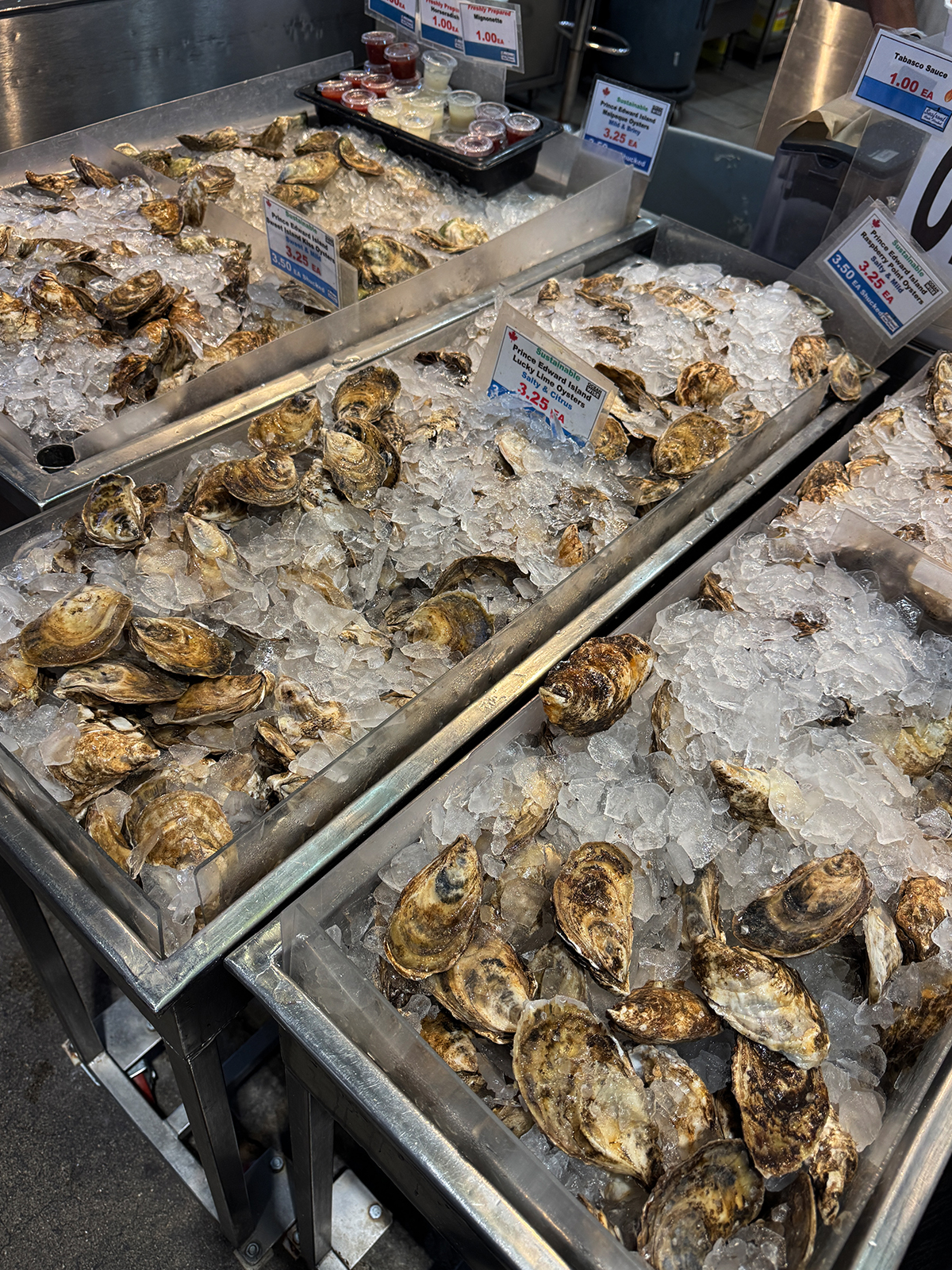 St. Lawrence Market Oysters