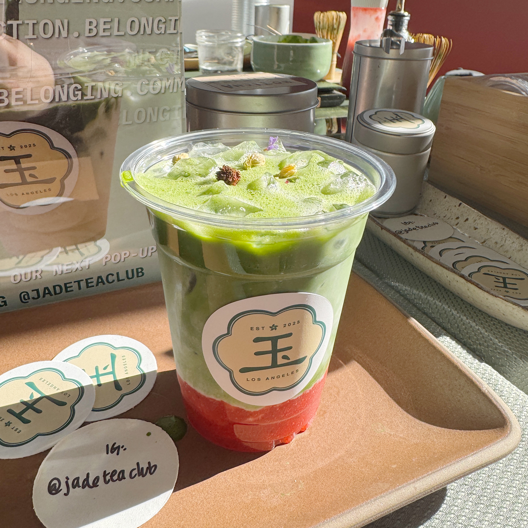 Jade Tea Club Los Angeles Lang Holiday Market