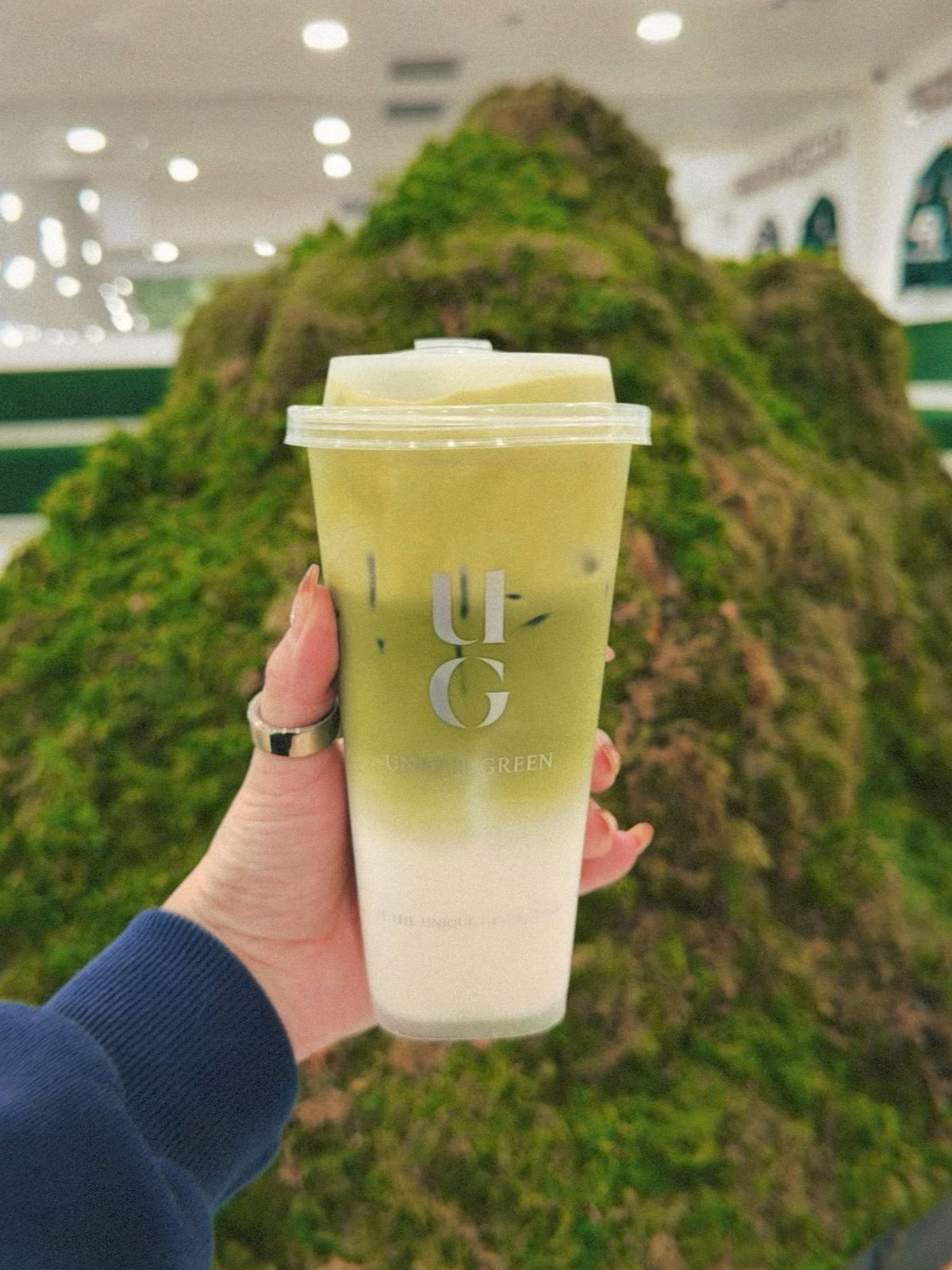 Unique Green SGV Matcha Latte