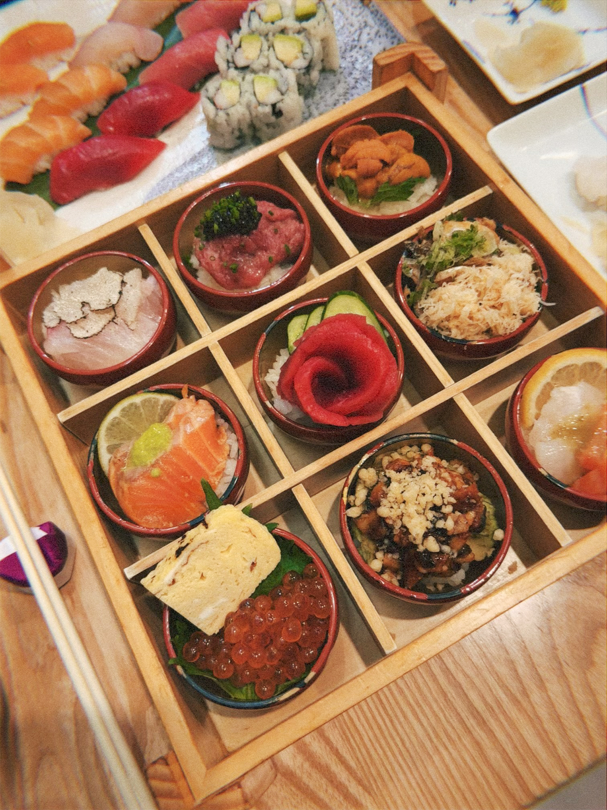 New York City Sushi Hatsuhana Box of Fantasies