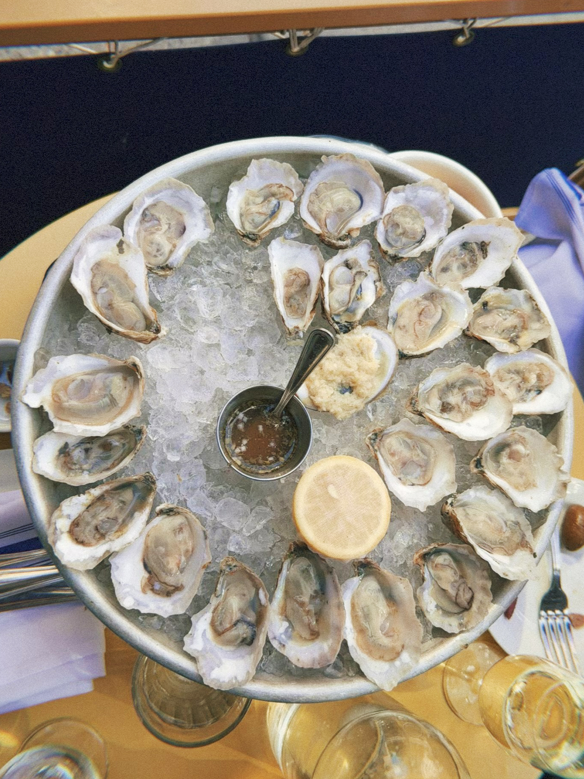 Jeffery's Grocery Oyster Happy Hour NYC