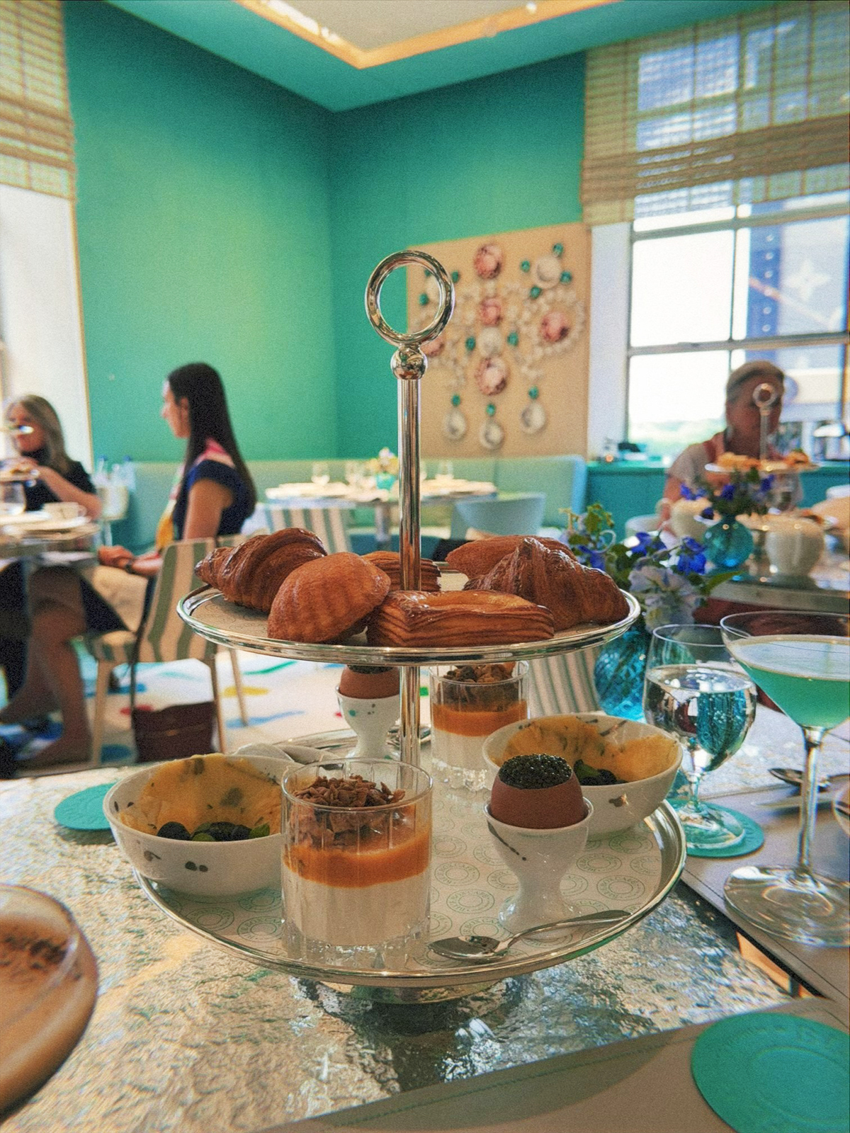 Tiffany's Blue Box Cafe Breakfast at Tiffany's