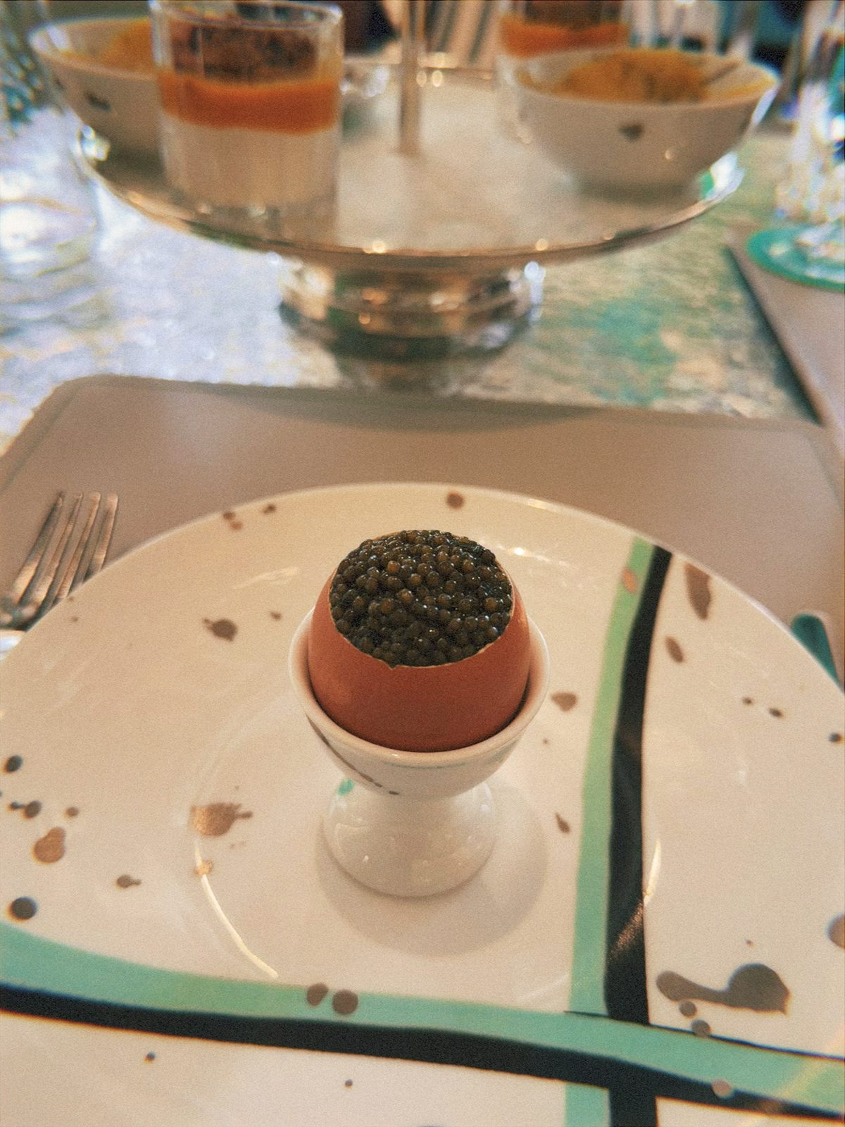 Tiffany's Blue Box Cafe oeuf brouille