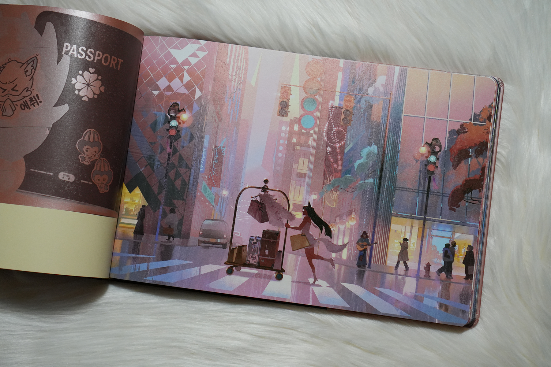 Louis Vuitton League of Legends Travel Book Tempo Point Shopping Day