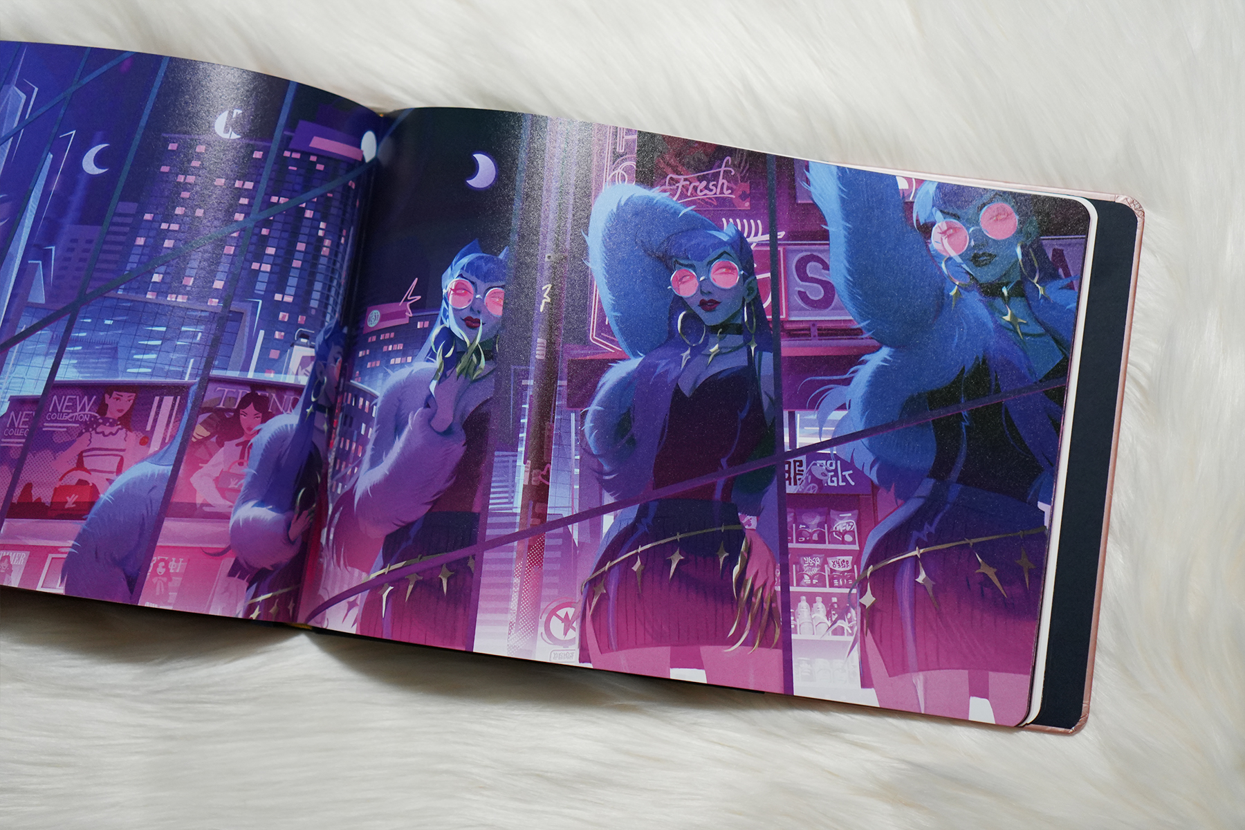 Louis Vuitton League of Legends Travel Book Tempo Point Night Life